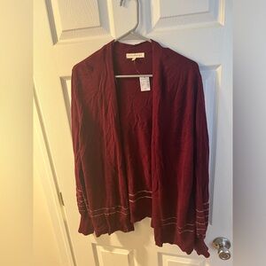 Red cardigan from Dress barn NWT